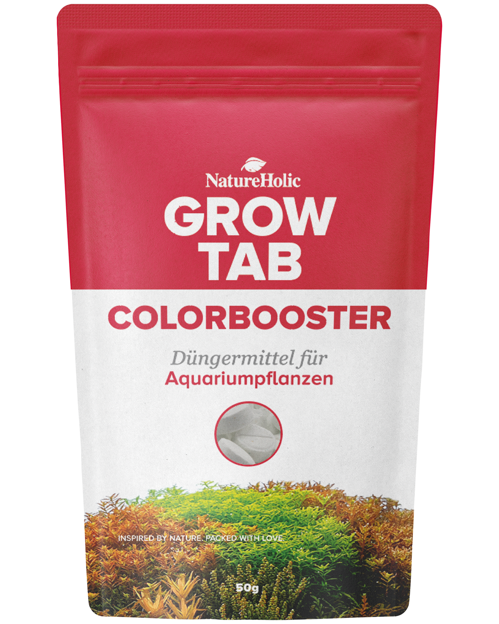 NatureHolic Grow Tab Colorbooster Dünger für Aquarien